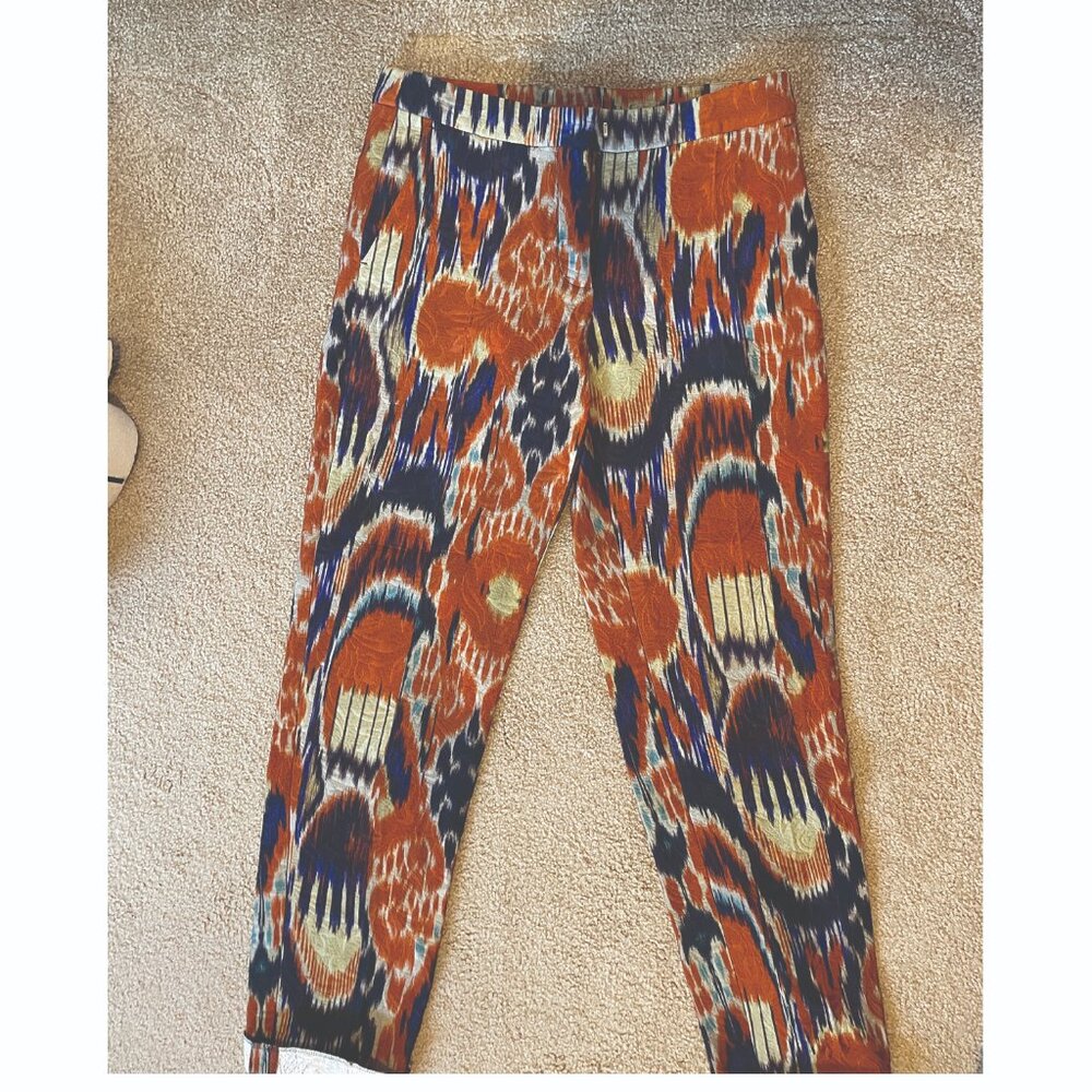 Dries Van Noten Funky Print Slim-Fit Taper Trouser